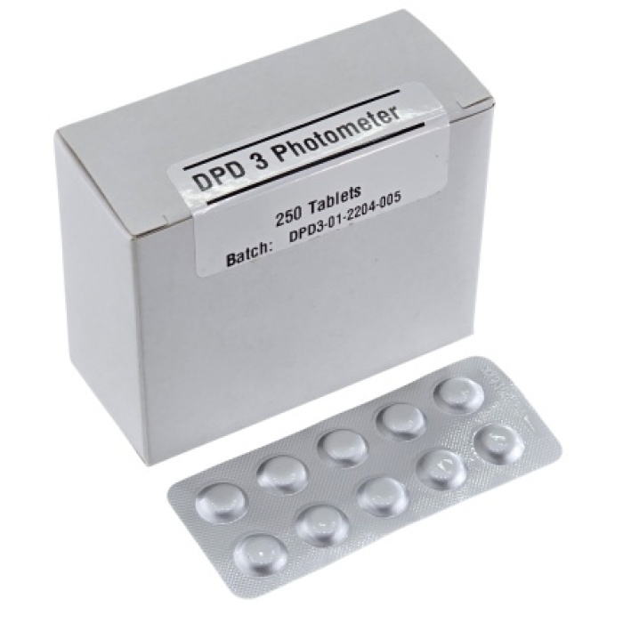 copper no.1 photometer tablets