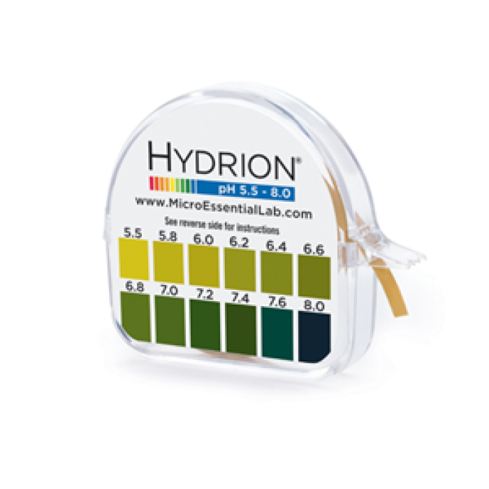 hydrion (067) ph paper dispenser 5.5-8.0