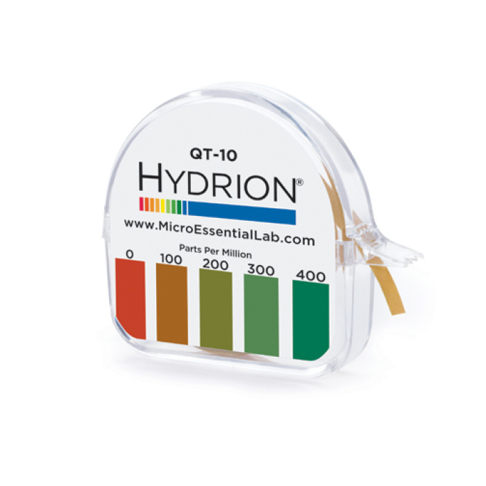 hydrion (qt-10) quat dispenser 0-400ppm