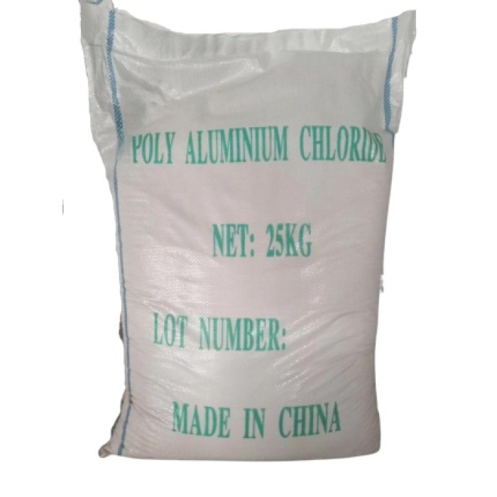 poly aluminium chloride 30% al2o3 25kg bag