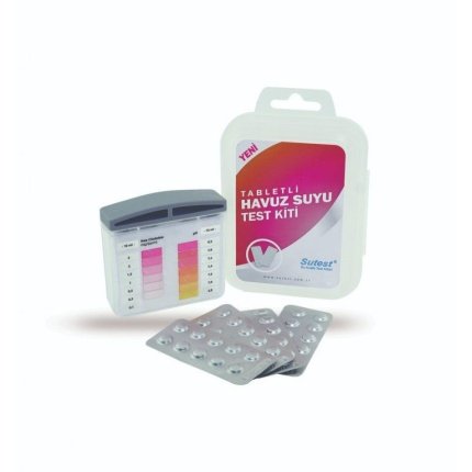 sutest pool water test kit tablet