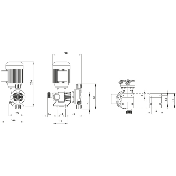 emd p14l/5b serial dosing pumps