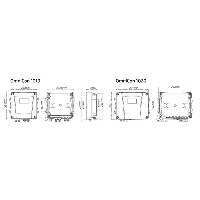 omnicon measurement and control devices - double parameters