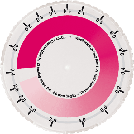 fd101 comparator disk - chlorine hr