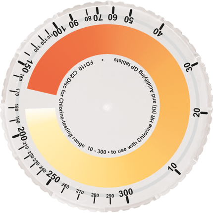 fd110 comparator disk - chlorine vhr