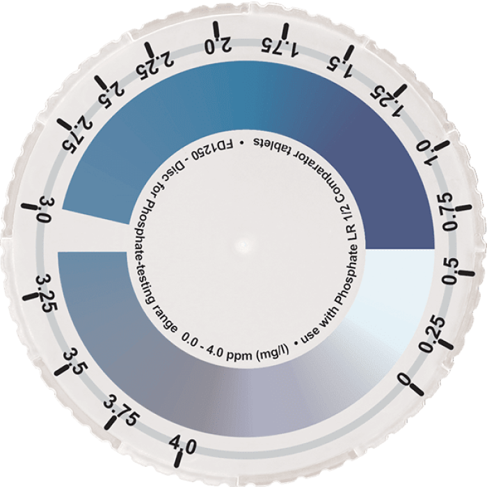 fd1250 comparator disk - phosphate lr