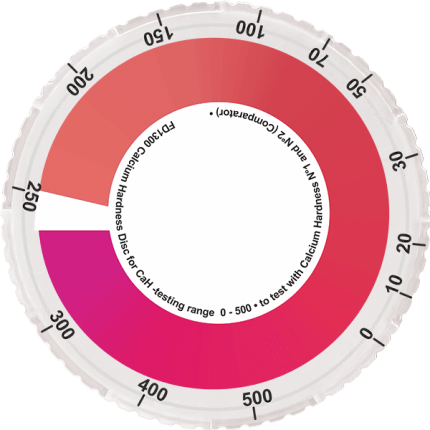 fd1300 comparator disk - calcium hardness