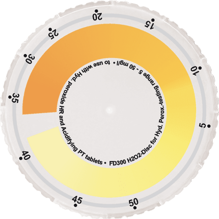 fd300 comparator disk - hyd. peroxide