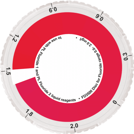 fd3500 comparator disk - fluoride