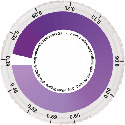 fd4300 comparator disk - carbohydrazide